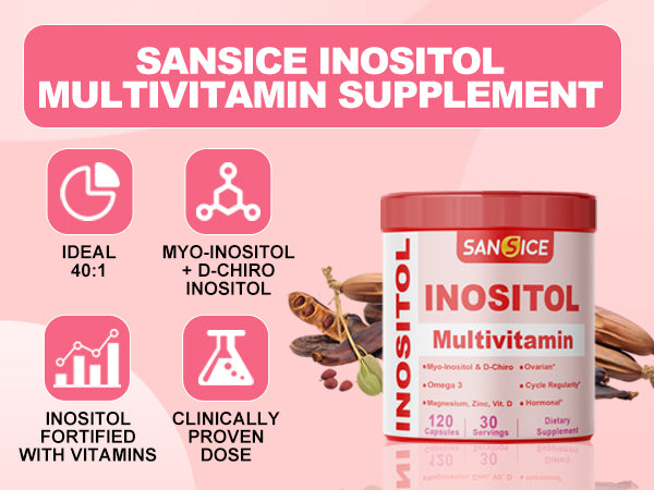 Myo & D-Chiro Inositol Multivitamin Capsules
