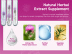 Milk Thistle Liver Detox Supplement- 4 Fl Oz