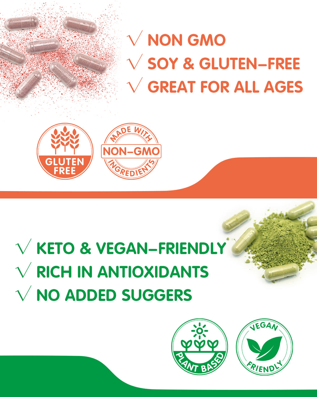 Fruits and Veggies Supplement(2 Pack)