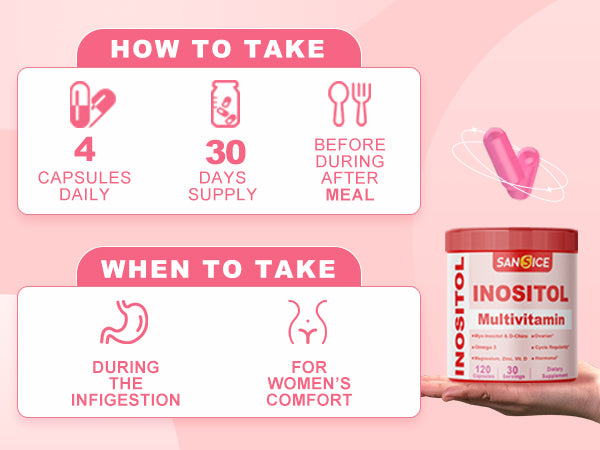 Myo & D-Chiro Inositol Multivitamin Capsules